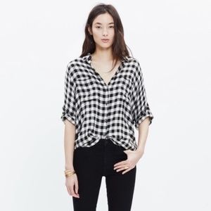 Madewell Courier Shirt in Buffalo Check S